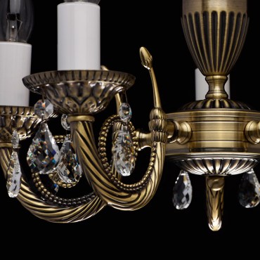 Люстра подвесная MW-Light 371012405 Аврора 5x60W E14